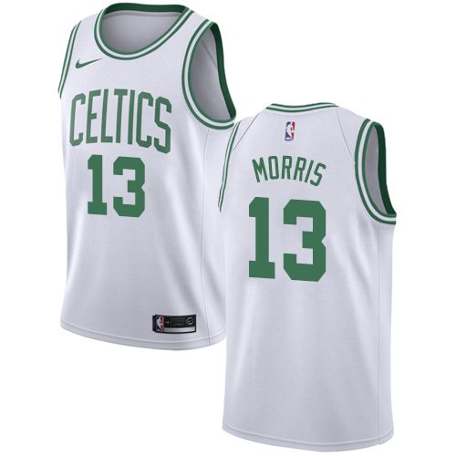 Men Boston Celtics #13 Marcus Morris White Swingman Edition NBA Jersey->boston celtics->NBA Jersey